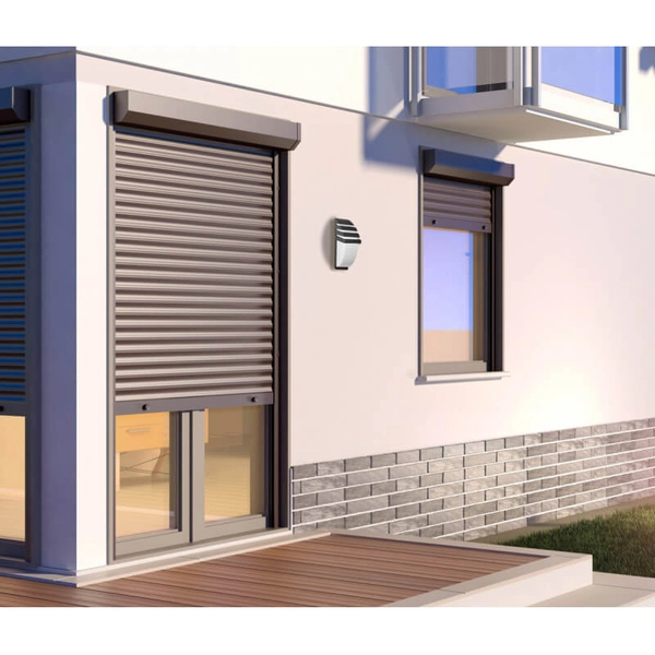 Półokrągła lampa ścienna Mona do ogrodu LED 4W 4000K czarna