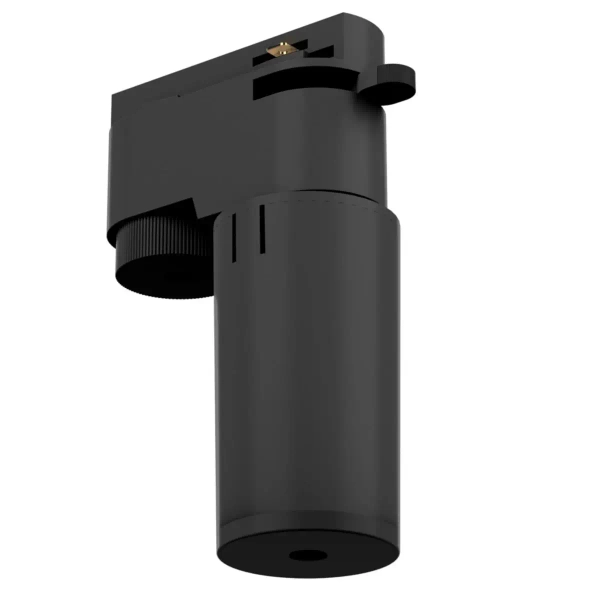 LAMPA wisząca CYLINDER 8541+8635+8360 Nowodvorski szklana OPRAWA tuba ZWIS do systemu szynowego 1-fazowego przezroczysty czarny