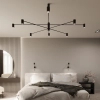 LAMPA sufitowa DAKATA 5638 Shilo metalowa OPRAWA tuby czarne