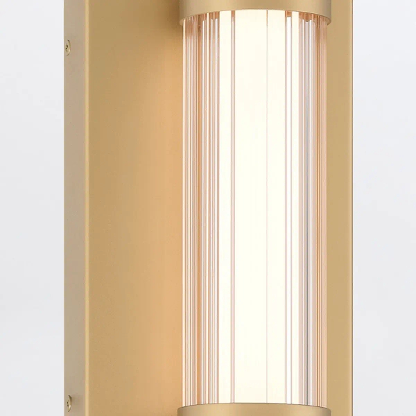 Przyścienna lampa tuba Fayton QN-FAYTON-M-BG LED 21,6W 3000K IP44 złoty