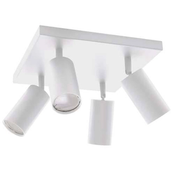 LAMPA sufitowa MANAM 03762 Ideus metalowa OPRAWA regulowane tuby na listwie reflektorki białe