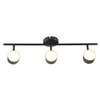 Metalowy plafon KUBIK 318275 punktowa lampa LED 12,6W czarna