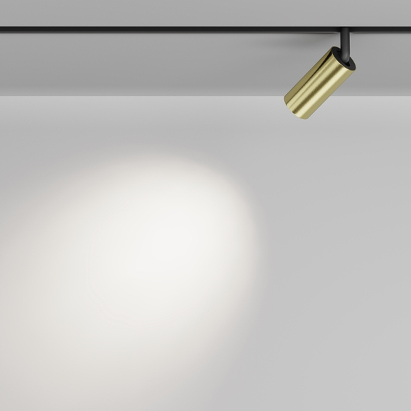 Lampa szynowa do jadalni Focus TR032-4-5W3K-M-DS-BBS LED 5W 2700-6000K magnetyczna mosiądz