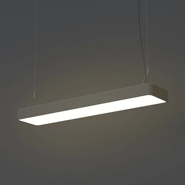 Jadalniana wisząca lampa Soft 7532 Nowodvorski prostokątna grafitowa