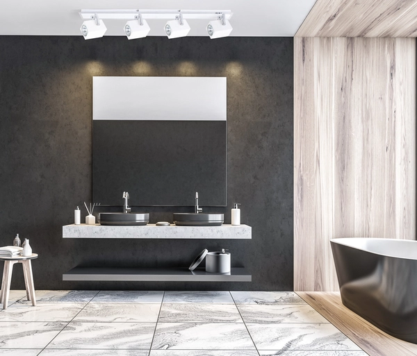 Sufitowa lampa do gabinetu Mateo FH31154AJA3 Italux reflektory białe