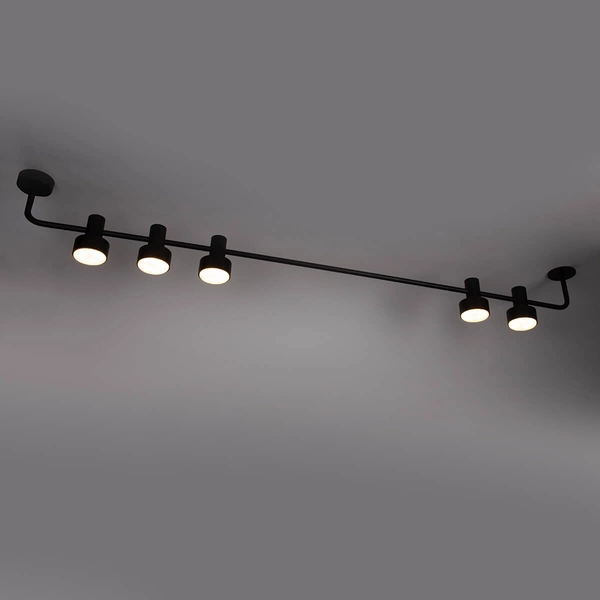 Lampa nasufitowa do jadalni Mona 40983 Sigma reflektory czarna