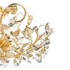 Sufitowa lampa Audley AUD5435-EH Dar Lighting glamour kryształy liście złota