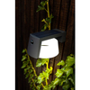 Solarny kinkiet z czujnikiem MOON 6906001118 LED 9,5W 4000K IP44 szary