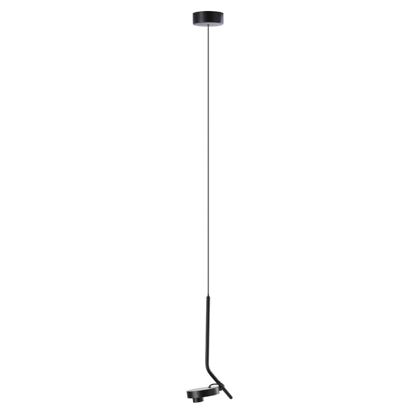 Zwisowa lampa ISEO AZ5634 Azzardo LED 7W 3000K do salonu metalowa czarna