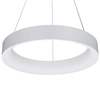 LAMPA wisząca CHIARA 3945-842RP-WH-3 Italux OPRAWA okrągła LED 42W 3000K pierścień ring biała