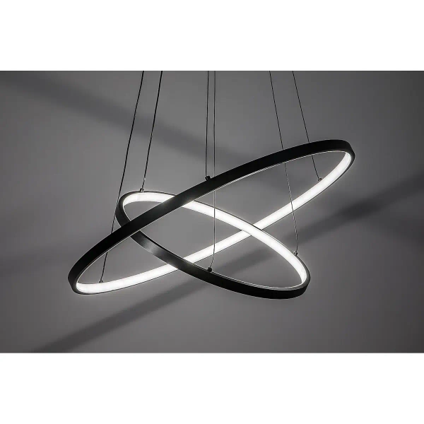 Regulowany zwisający żyrandol Beliza 72345 LED 75W 3000-6500K czarny