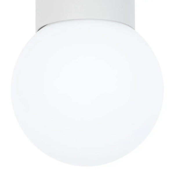 Szklany plafon Hotel Mood 1 41312 okrągły kula szary beżowy