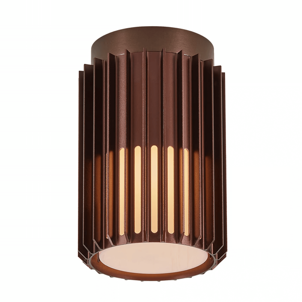 Lampa sufitowa tuba ALUDRA 2118006261 IP54 na zewnątrz brązowy OUTLET