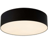 Plafon LAMPA sufitowa SPACE XL 30662902 Kaspa abażurowa OPRAWA ścienna KINKIET okrągły czarny