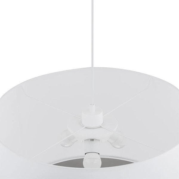 Okrągła lampa zwisowa Rondo 3461 TK Lighting salonowa biała