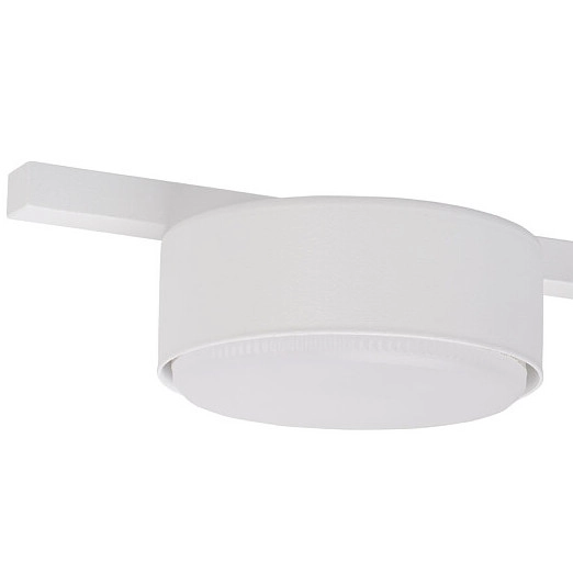 Lampa ścienna metalowa oprawa loftowy kinkiet biały PILLS OUTLET