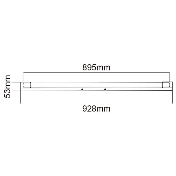 Łazienkowa lampa ścienna Primo OR81756 lustro listwa chrom