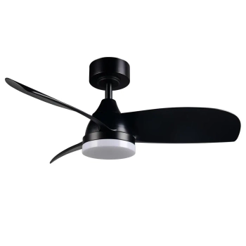 Sufitowa lampa HELSINKI R62732132 LED 20W 2700-6000K z wentylatorem czarny
