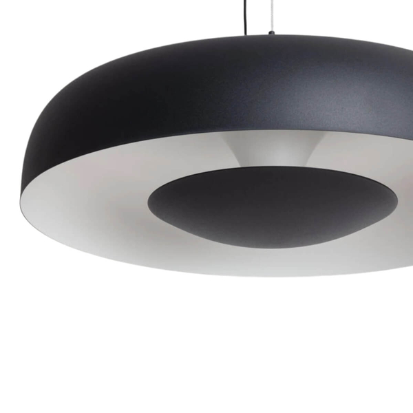 Lampa wisząca Portafortuna ABR-LWPF20W-B LED 20W 3000K do salonu czarna