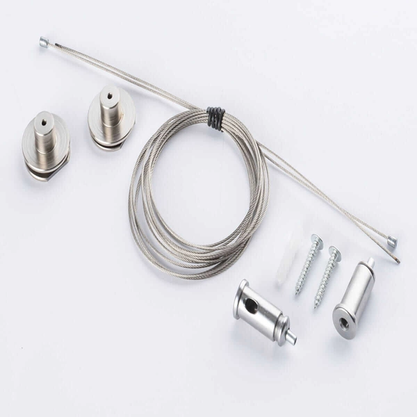 Komplet 2 zawiesi do szyn magnetycznych Lvm 10170 linki 1,5m