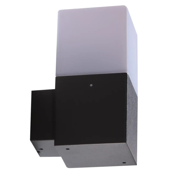 Lampa ścienna na elewację SORANO AZ4446 Azzardo szary IP54 biały