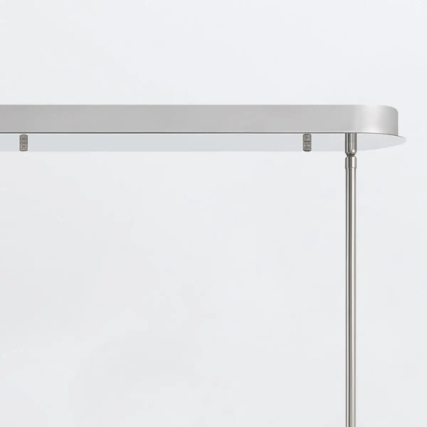 Lampa wisząca Espada QN-ESPADA-LP-PC LED 38W 3000K tuba szklana srebrny