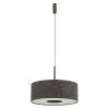 Nowoczesna lampa wisząca AMARELA 11659 tuba brązowy