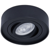 Podstropowa LAMPA oczko NUSA ML0022 metalowy wpust okrągły czarny