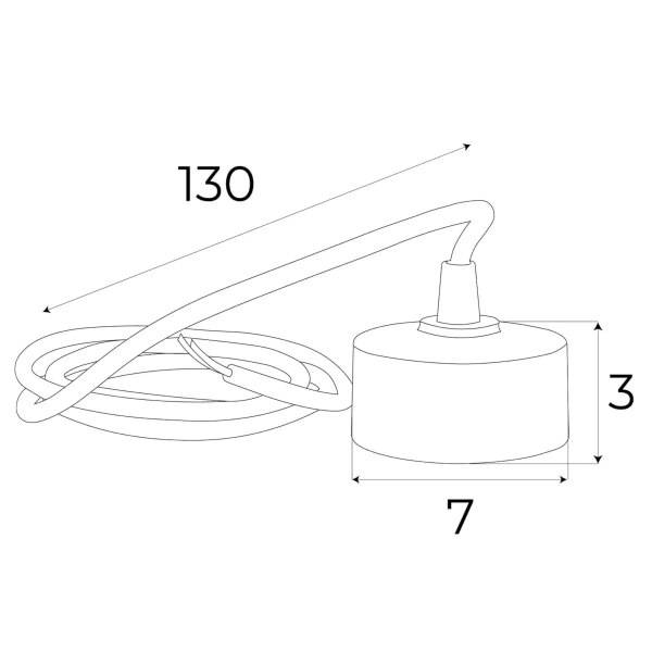 Zewnętrzny adapter do przyłącza prądu szyn magnetycznych MA0026 biały