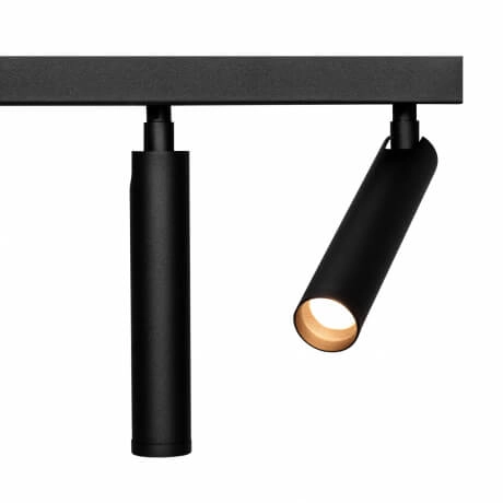 Lampa LED ścienno-sufitowa Roll 50922402 Kaspa 16,8W 3000K tuby czarne