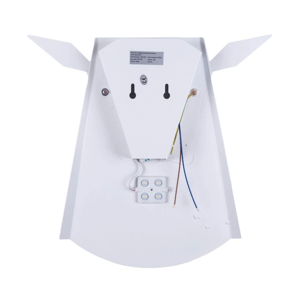 Lampa ścienna ORIGAMI DEER-W metalowa kinkiet LED 6W 3000K jeleń biały