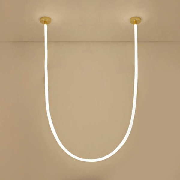 Wisząca lampa Lasso MSE1501100443 LED 50W 3000-4000K 5m wąż złota biała