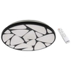 Plafon LAMPA sufitowa MINERAL LED C 03726 Ideus metalowa OPRAWA plafon LED 48W 3000K - 6500K okrągły IP44 biały czarny