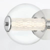 Ścienna lampa Atomo QN-ATOMO-3W-PC LED 13W 3000K IP44 bubble srebrny
