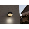 Kulista lampa elewacyjna LOOMA 5138001118 kula metalowa IP54 biała szara