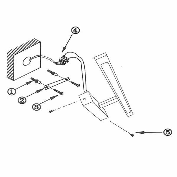 Kinkiet LAMPA galeryjka ISLA GS-LWB-12W GOLD Light Prestige OPRAWA ścienna LED 12W 4000K do łazienki nad lustro IP44 złota