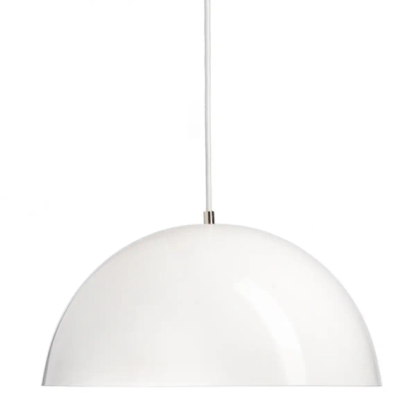 LAMPA wisząca MONROE R11707 Redlux metalowa OPRAWA zwis kopuła biała