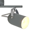 LAMPA sufitowa GRAY 92-66480 Candellux ścienna OPRAWA listwa SPOT regulowane reflektorki szare