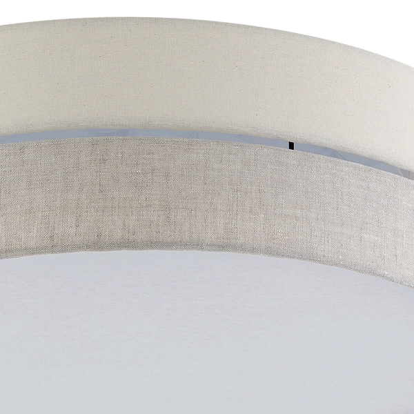 Nasufitowa okrągła lampa Eco 5774 do biura boho biała szara