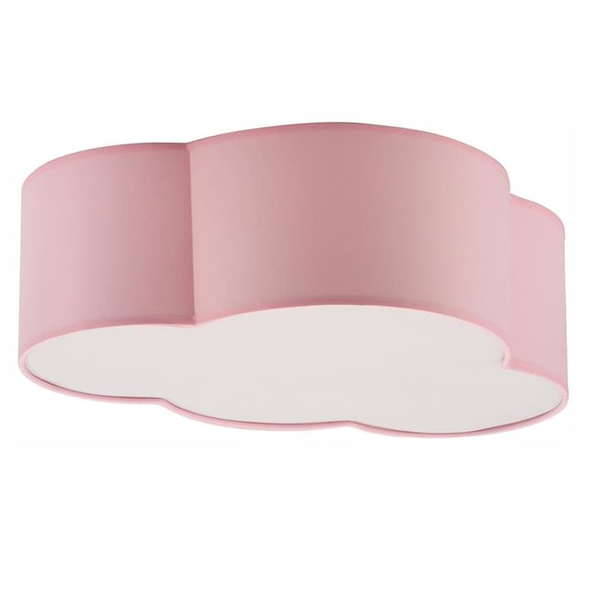 Lampa dziecięca na sufit Cloud 6075 TK Lighting chmurka pastelowa różowa