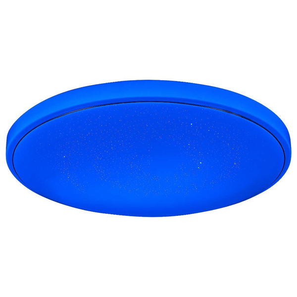 Nowoczesna LAMPA sufitowa BRUCE 2117 Rabalux okrągły plafon LED RGB 40W 3000K - 6000K nad łóżko chrom