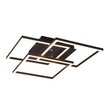 Sufitowa lampa CHOROS DL132-62883 LED 27W 2700 - 6000K geometryczna czarny