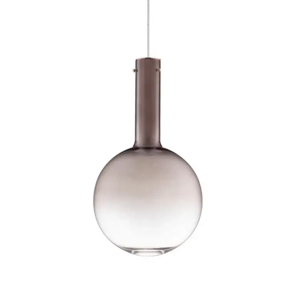 Szklana lampa sufitowa TORCENA LE45187 LED 8W 3000K brązowy