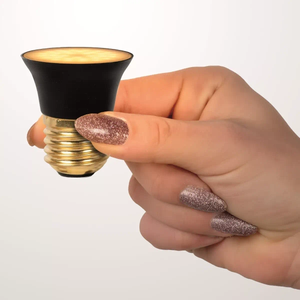 Żarówka LED 49099/05/30 Lucide E27 5W 2700K 400lm szklana czarna