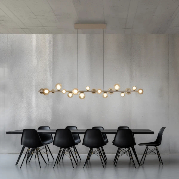 Regulowana lampa wisząca góra-dół E-POPUP brązowa 2558-97 18xLED 1,8W 2200-5000K CCt