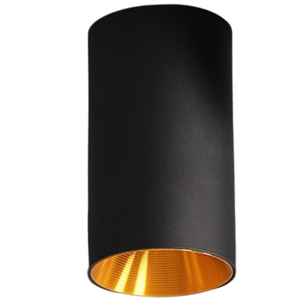 Kuchenna lampa sufitowa CGGOLDSP150BKWH LED 5W czarna złota