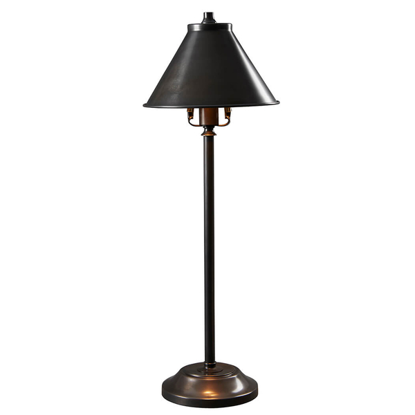 Stalowa lampa stołowa Provence PV-SL-OB Elstead do salonu brąz