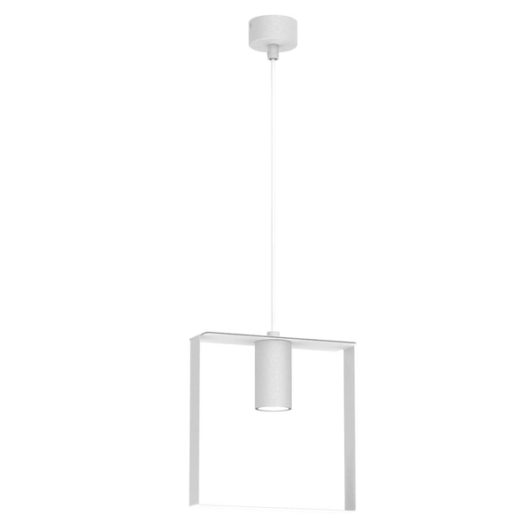 Metalowa wisząca lampa ORTIGA 5045 Shilo frame tuba biała