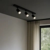 Jednofazowa lampa szynowa Pipe Ring Track ML2065 tubka cylinder czarny