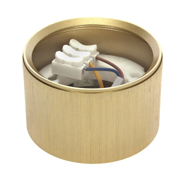 Natynkowa lampa sufitowa 1402 tubka na korytarz złoty